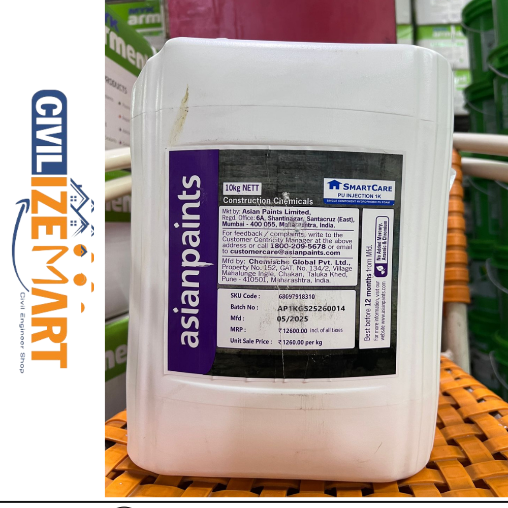 Smartcare PU Injection 1K Waterproofing Coating