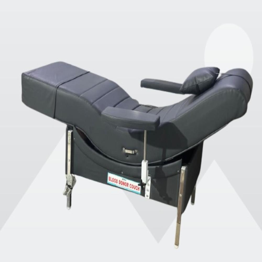 Aicil Blood Donor Couch (Baxter Type) - Color: Blue