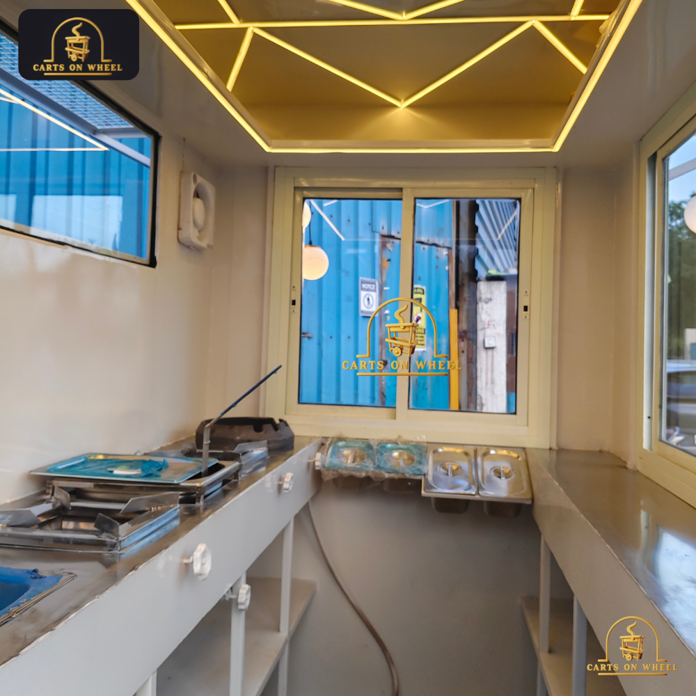 Rastah Kiosk Food Cart by Carts on Wheel