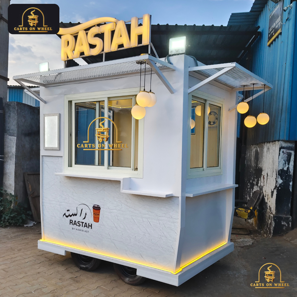 Rastah Kiosk Food Cart by Carts on Wheel