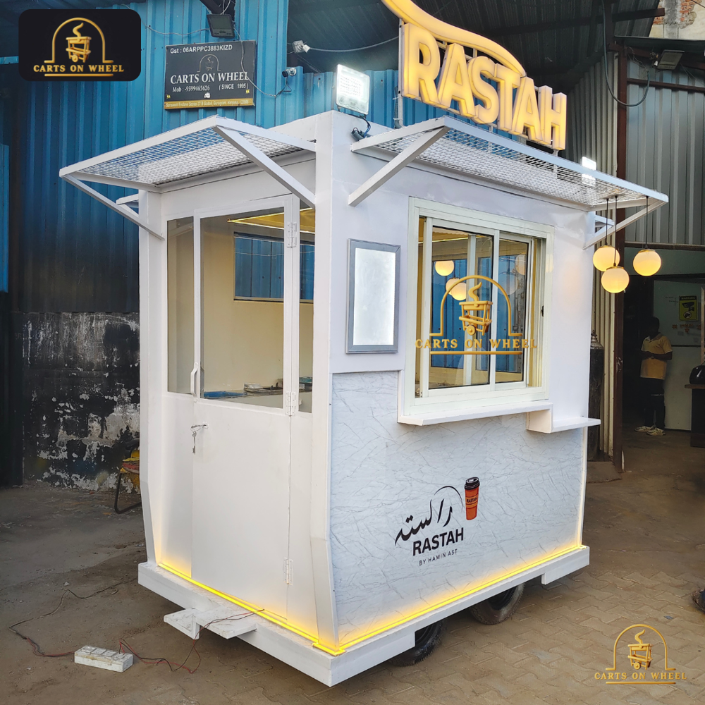 Rastah Kiosk Food Cart by Carts on Wheel