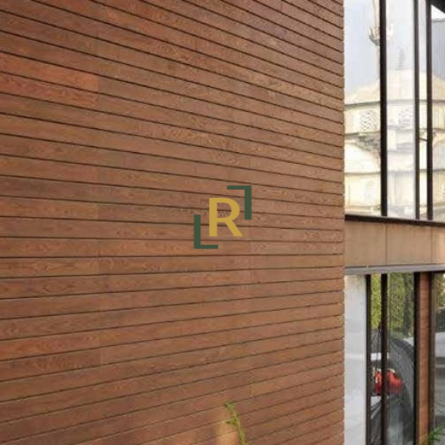 Thermo Ash Wood Exterior Wall Cladding