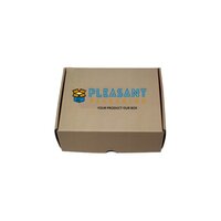 Custom Printed Corrugated Box - Color: Brown
