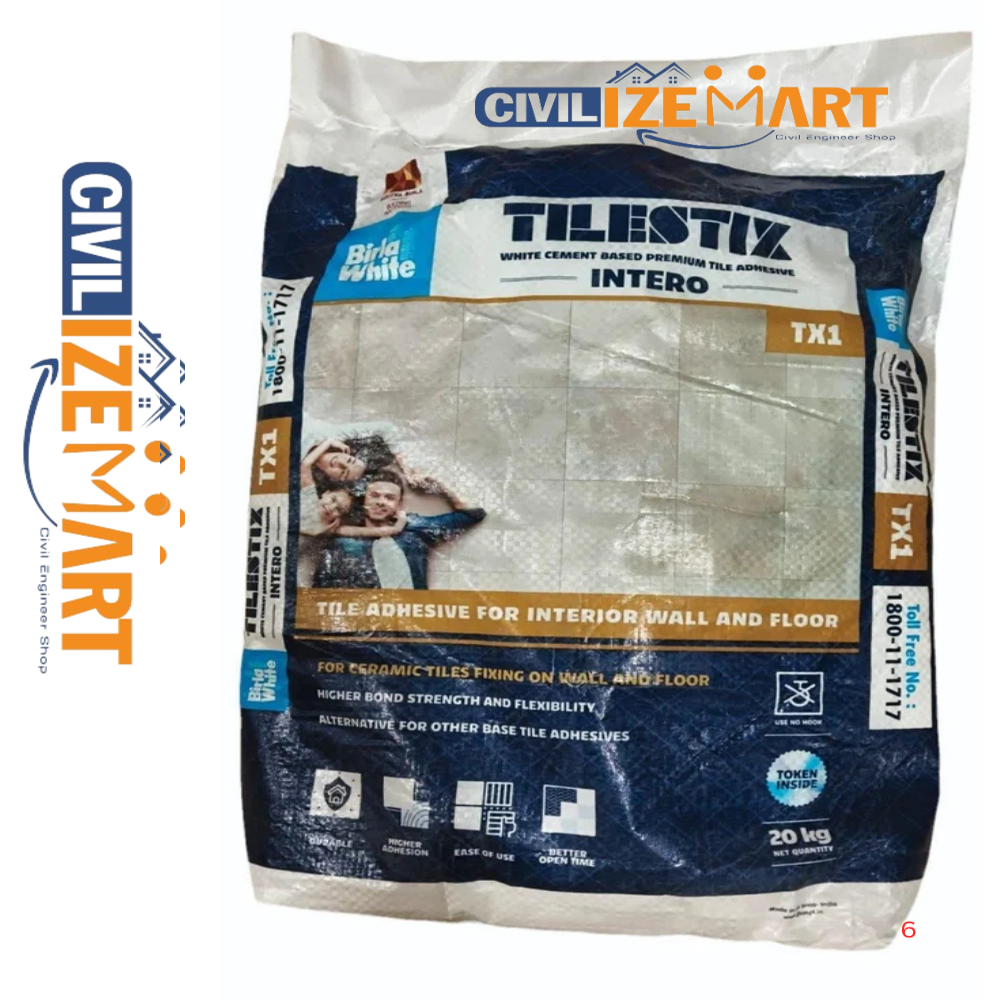 Birla white Tilestix Intero Tile adhesive