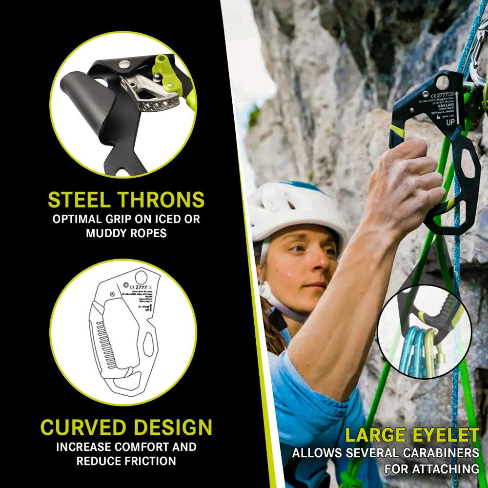 Edelrid Hand Cruiser Left Ascender Climbing Jumar