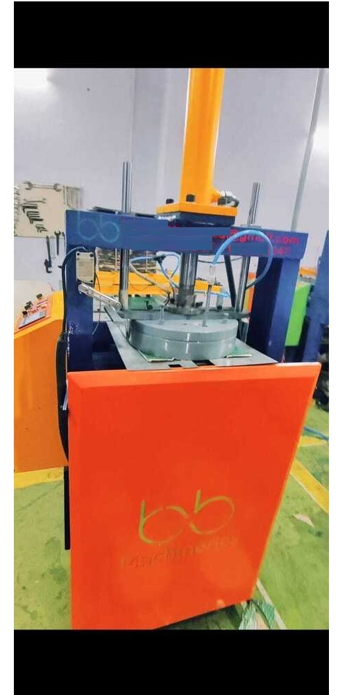 Paper Plate Machine - Color: Orange