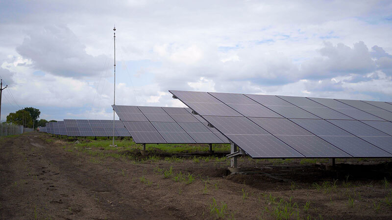 Industrial Solar Panel plant