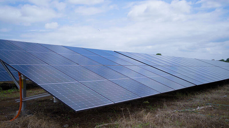 Industrial Solar Panel plant