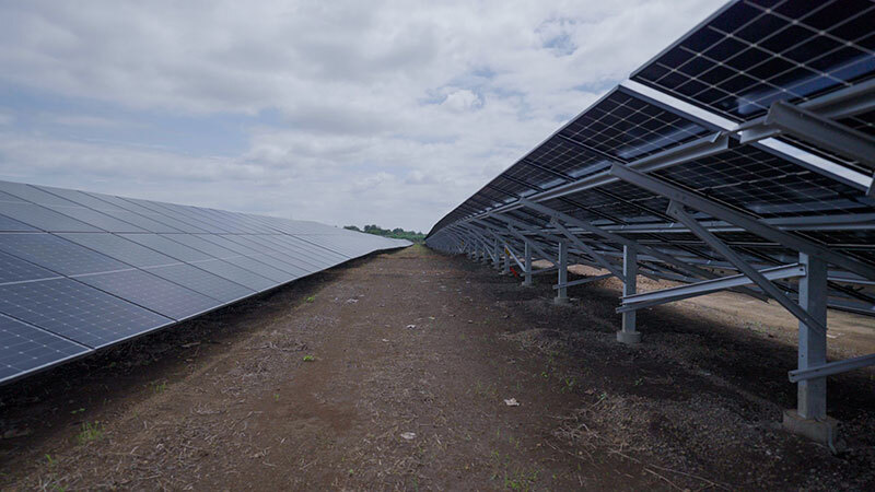 Industrial Solar Panel plant