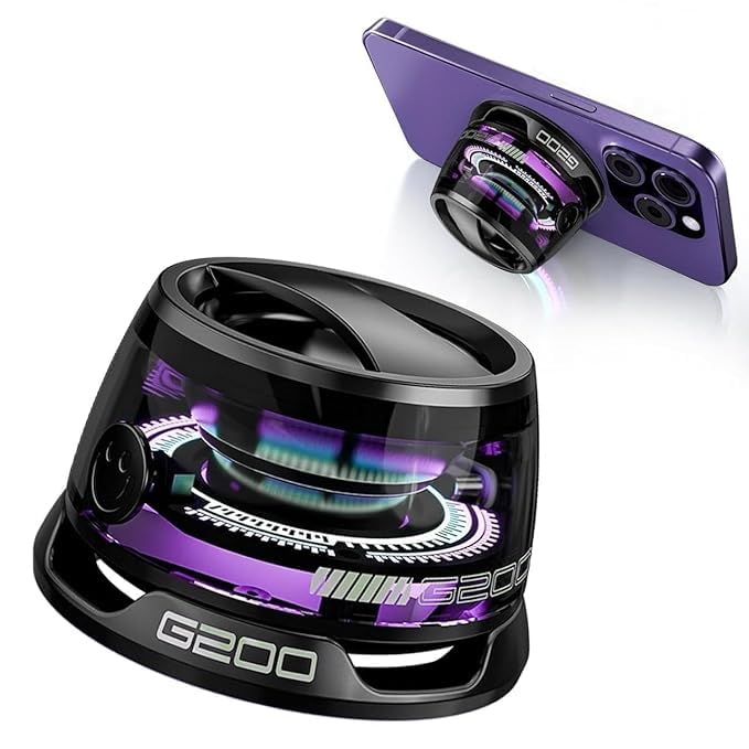 G200 Magnetic Bluetooth Speaker with RGB Lights