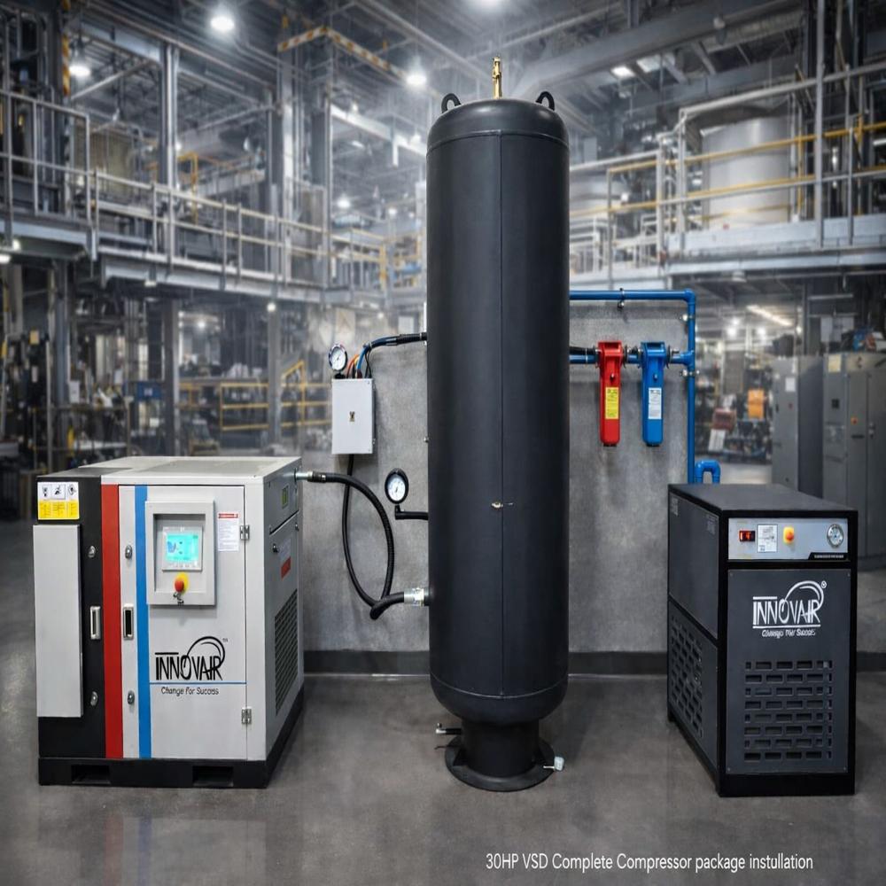 Innovair screw compressor