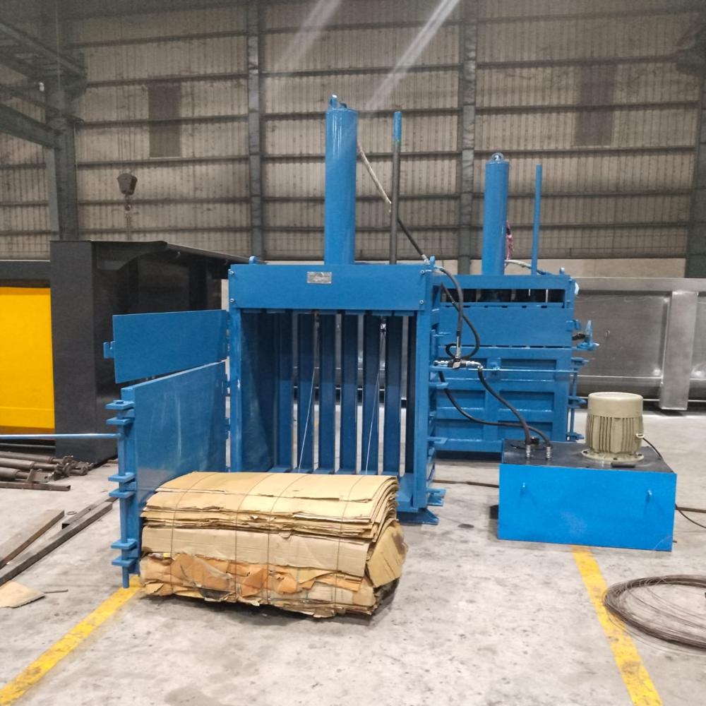 Scrap Baling Machine - Body Material: Stainless Steel