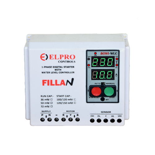 1 Phase Digital Motor Starter With Wlc - Color: White & Blue