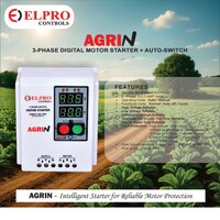 Agrin : 3-phase Dol Starter With Auto Switch - Application: Motor Protection And Automation