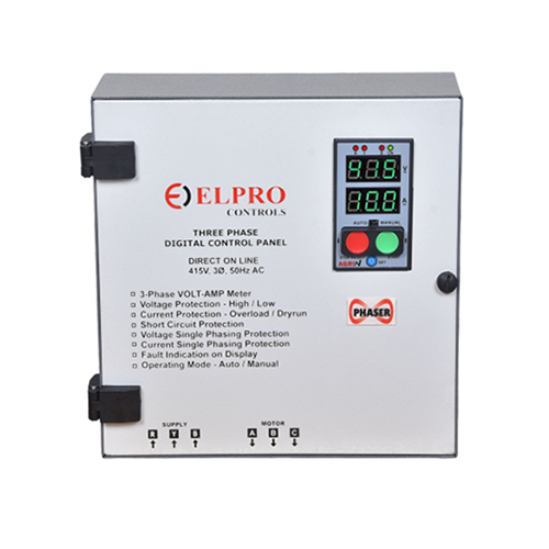 Agrin Phaser 3 Phase Digital Control Panel With Auto Switch