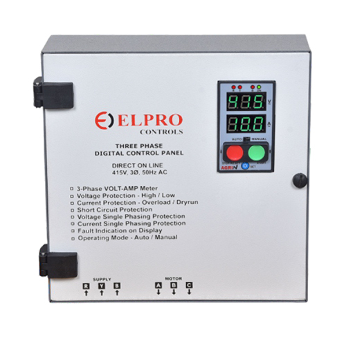 Tellan 3 Phase Digital Control Panel With Wlc - Cabinet Material: Steel