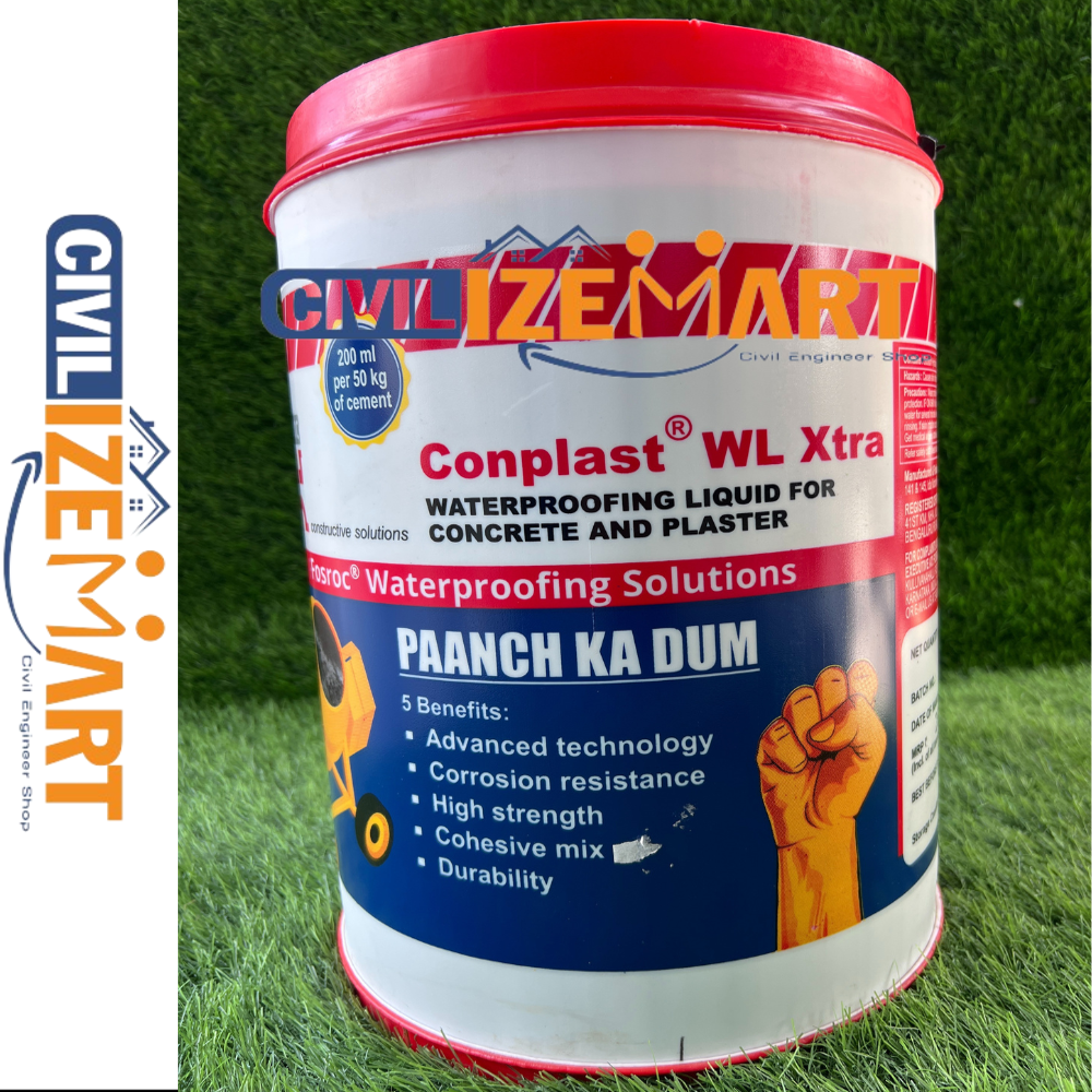 Fosroc Conplast Wl Xtro Waterproofing Coating - Chemical Form: Liquid Polymer Emulsion