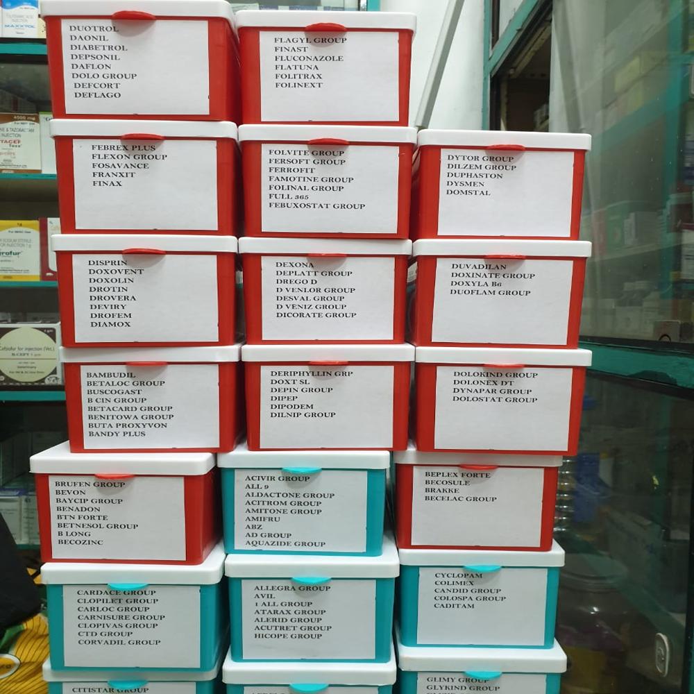 Plastic Pharmacy Box