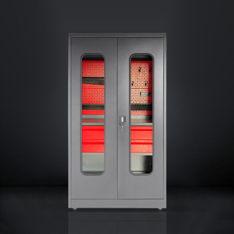 Tool Storage Cabinet with Pegboard