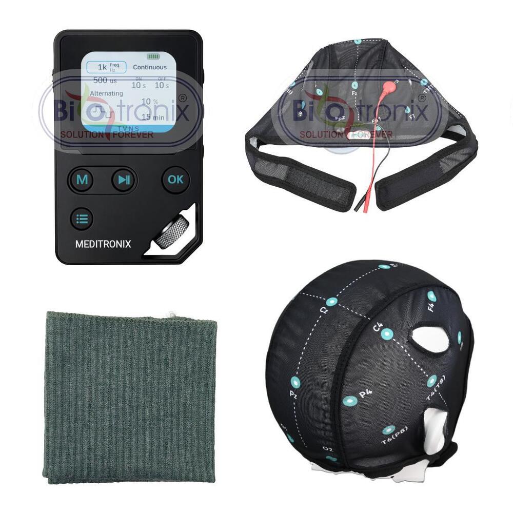 Smart Brain and Neuro Therapy Device tDCS tPCS tACS tVNS