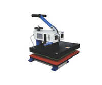 Bmf 1620 Manual Operated Fusing Machine - Steel Frame, 16x20 Inch Plate, Grey & Blue, Manual Control, Energy Efficient