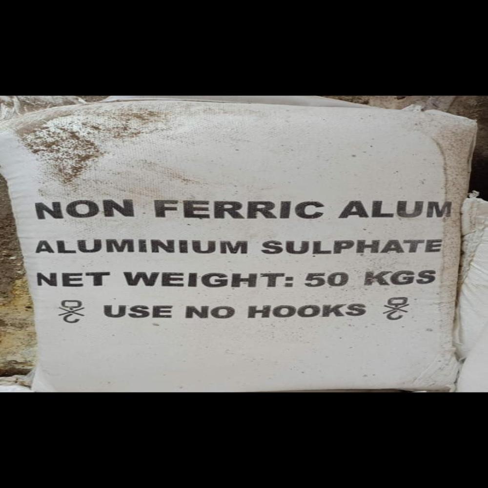 White Aluminium Sulphate Powder