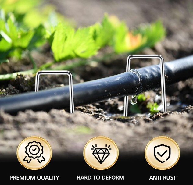 Ground Staple U Pin - Application: Fencing Wire Fixing