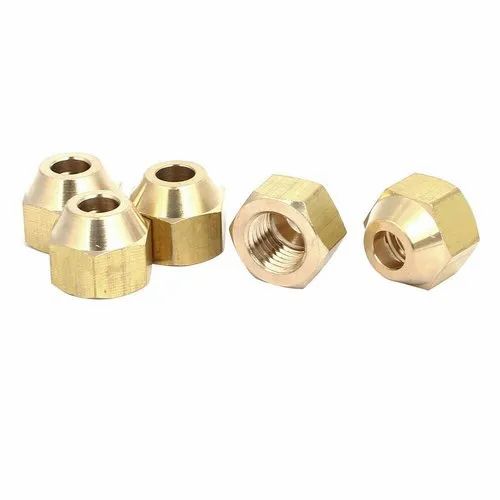 Brass Flare Nuts - Application: For Hardware Fitting