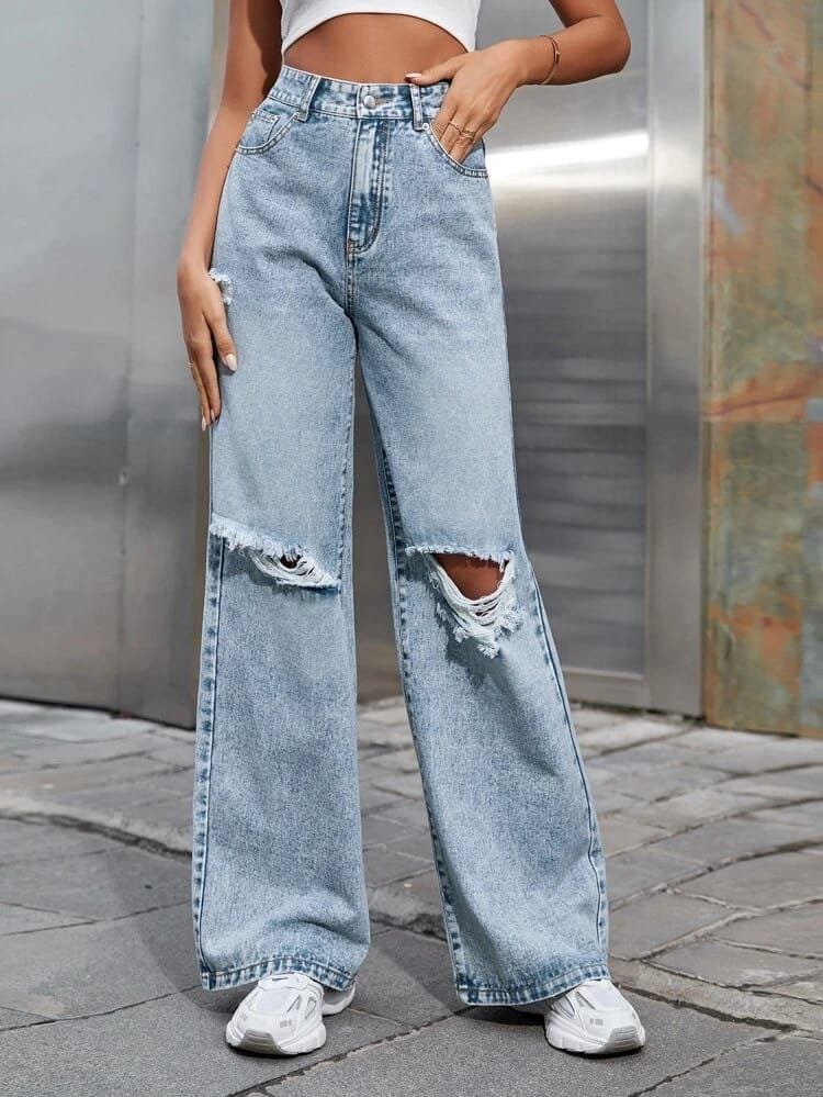 wide leg jeans 