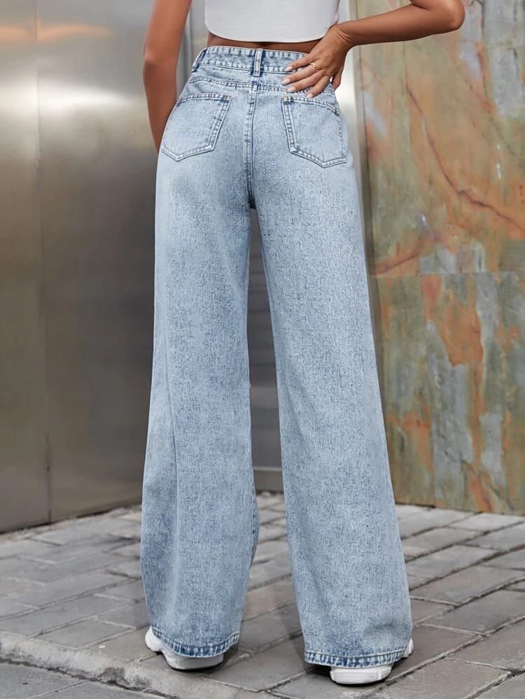 wide leg jeans 