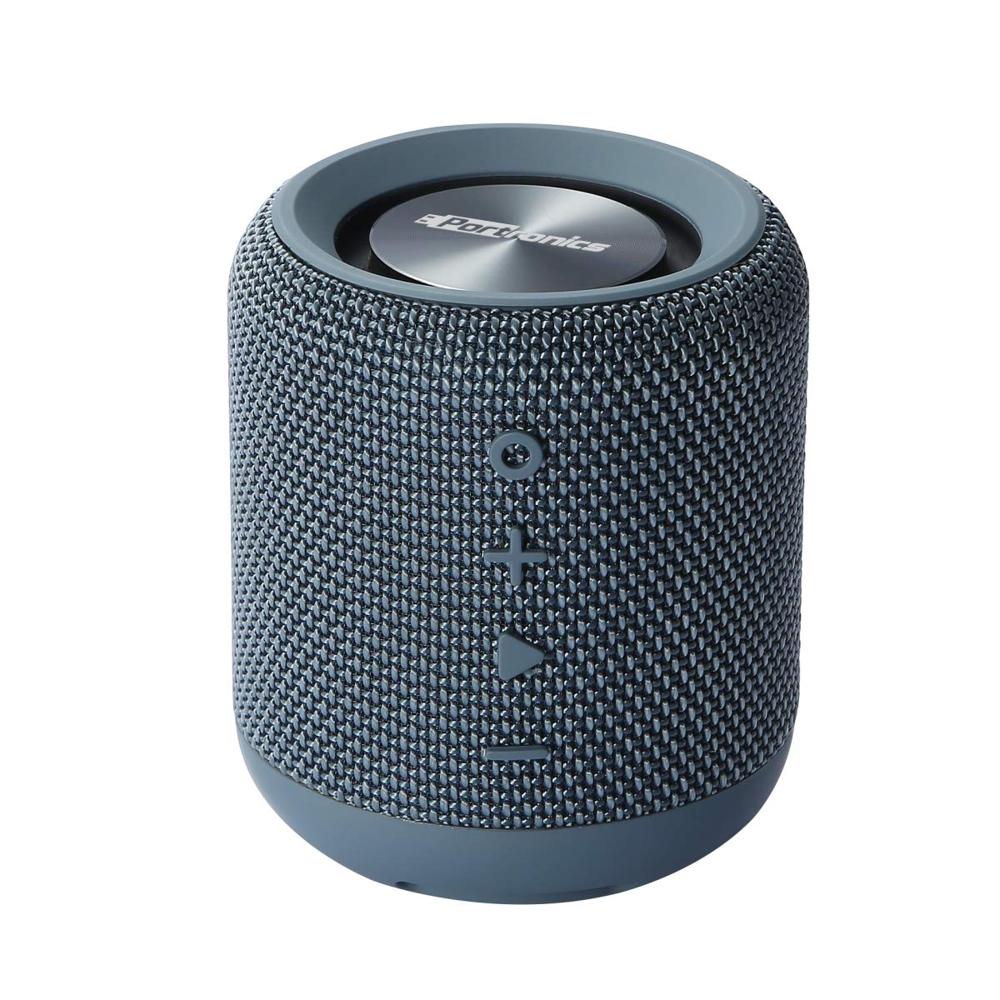 Portronics Sounddrum 10w Portable Bluetooth Stereo Speaker With Powerful Bass, 3.5mm Aux, Usb Music, In-built Mic, In-built Fm, 6-7 Hrs Playtime(blue) - Color: Blue