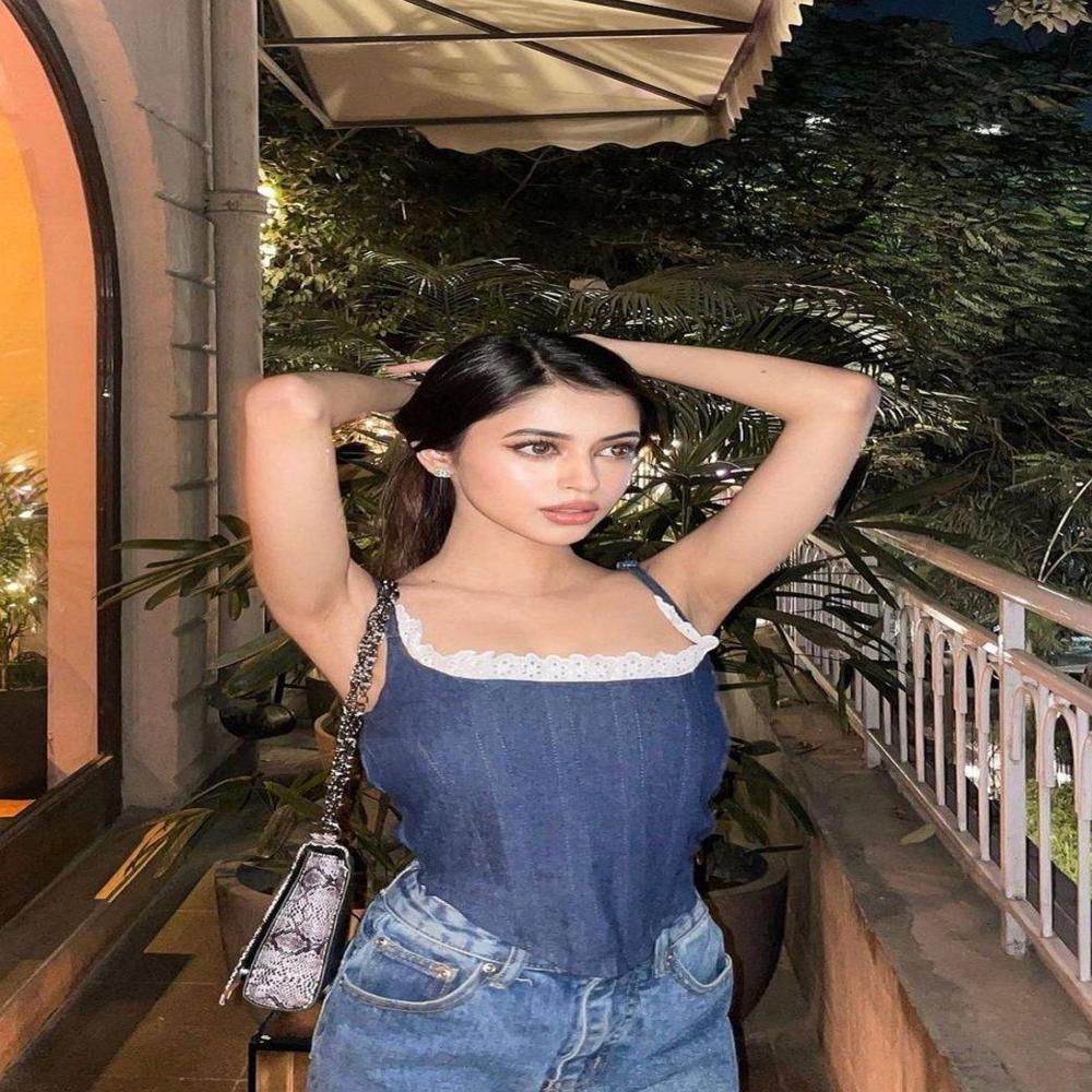Denim Chic Corset - Age Group: Adults
