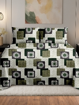 Cotton Diwan and king size bedsheet