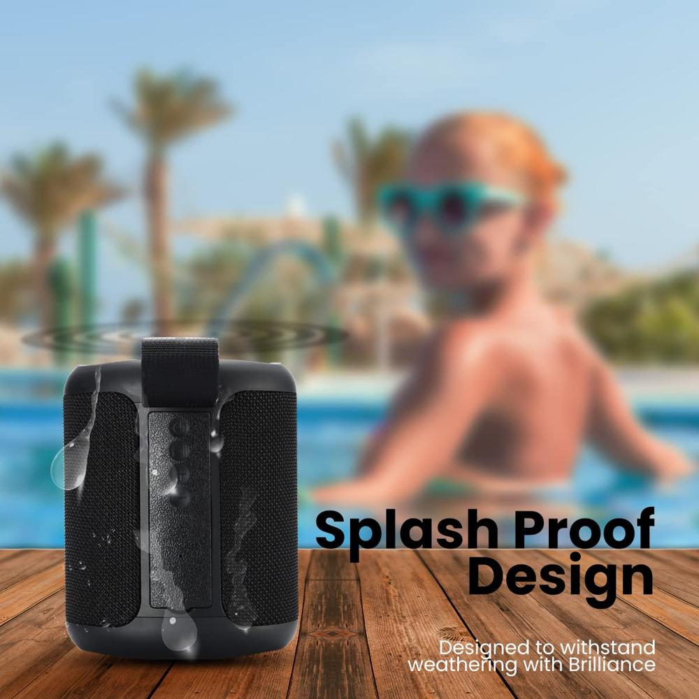 Portronics SoundDrum P 20W Portable Bluetooth Speaker with 6-7 hrs Playback Time, Handsfree Calling,