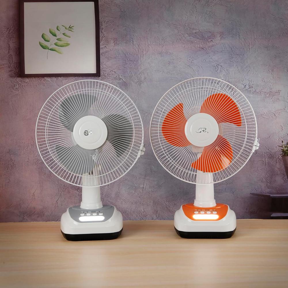 TERRIFIC RECHARGEABLE FAN AC/DC.