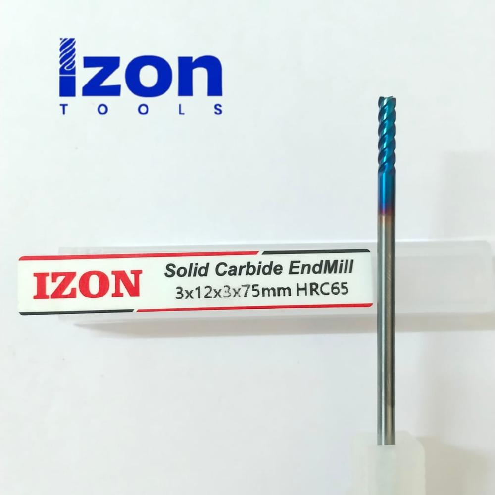 (65HRC-LONG SERIES)DIA-3 CARBIDE ENDMILL