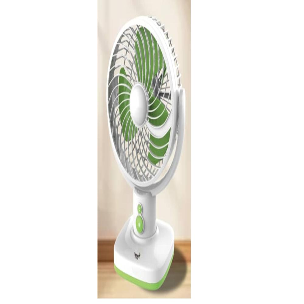 TERRIFIC RECHARGEABLE FAN AC/DC.