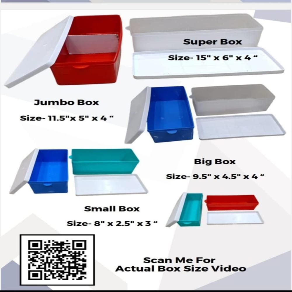 Transparent Plastic MEdical Box
