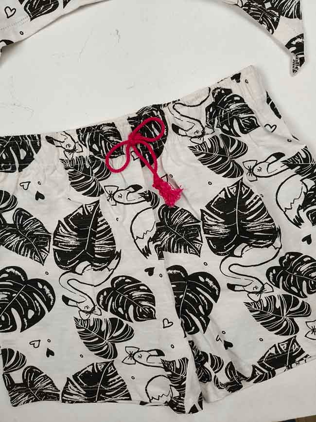 G22183 Girls Shorts Set