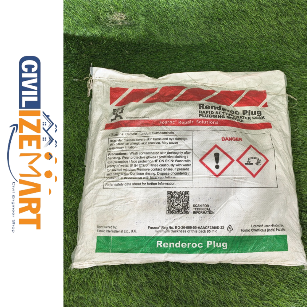 Fosroc Renderoc Plug Waterproofing Coating