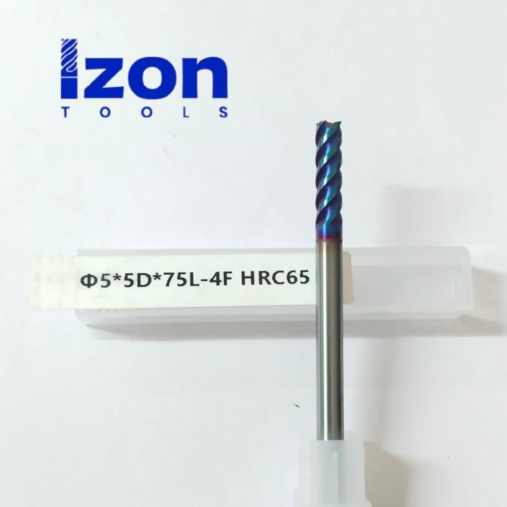(65HRC-LONG SERIES) DIA-5 SOLID CARBIDE ENDMILL