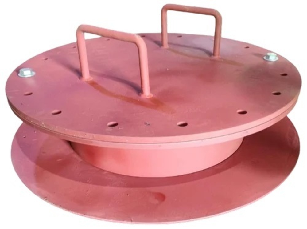 Ms Tank Manhole Cover - Base Dimension: 600X600Mm(24X24)