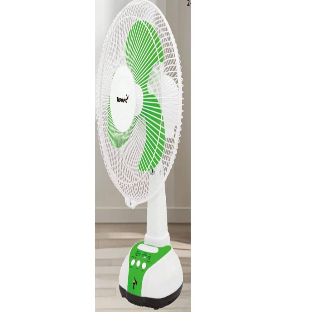 TERRIFIC RECHARGEABLE FAN AC/DC.