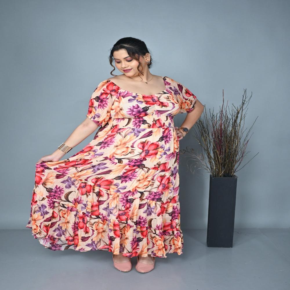 Plus Size Trending Maxi Dress manufacturer 