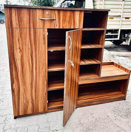 Multi Storage Wooden Cupboard