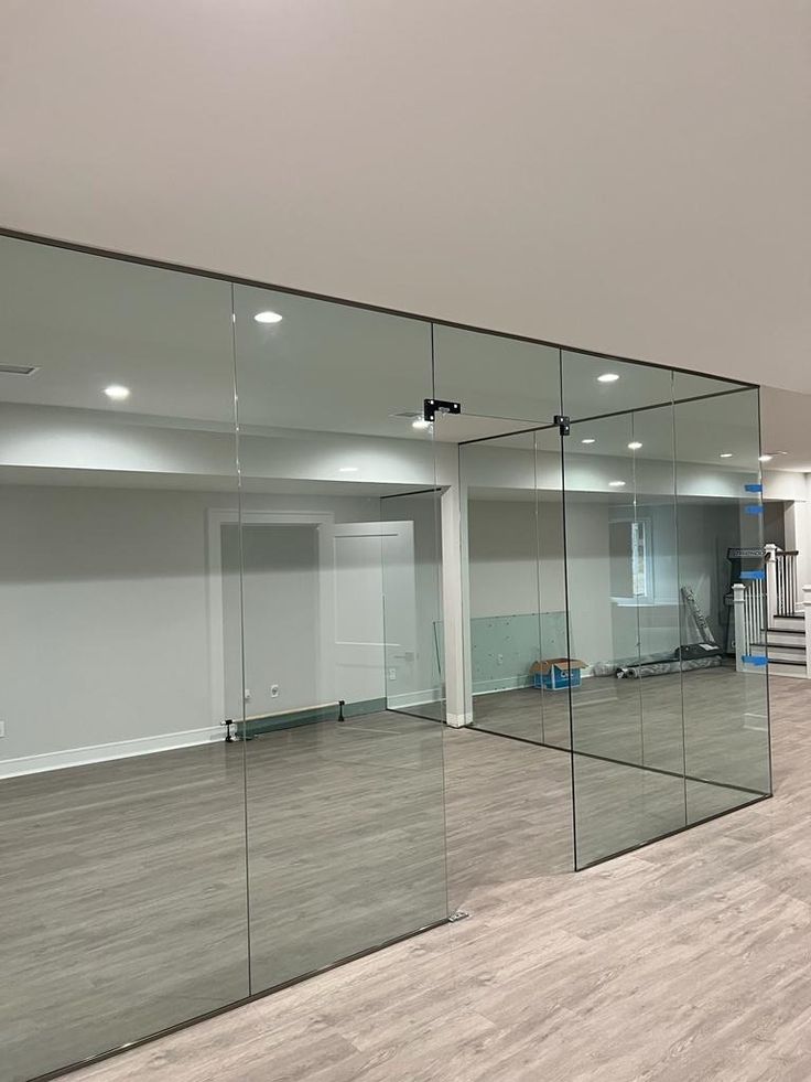 Toughened Glass Partition