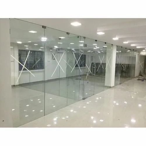 Toughened Glass Partition