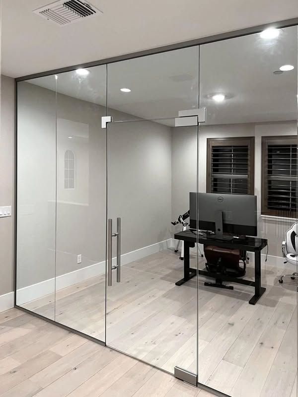 Toughened Glass Partition