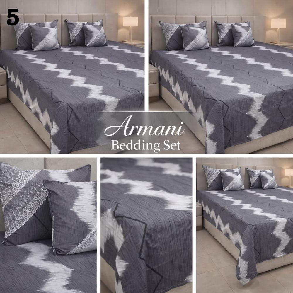 Armani 5 Pc Bedding Set - Feature: Washable