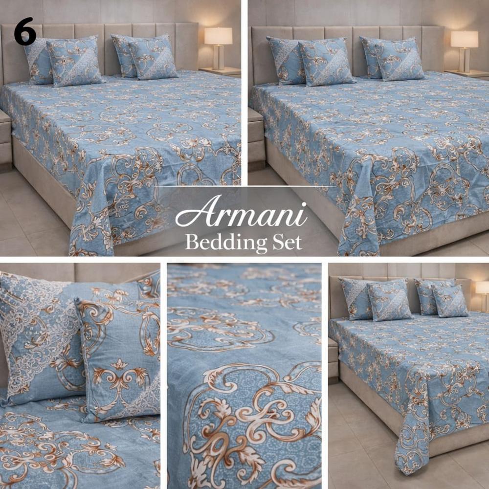 Armani 5 Pc Bedding Set - Feature: Washable